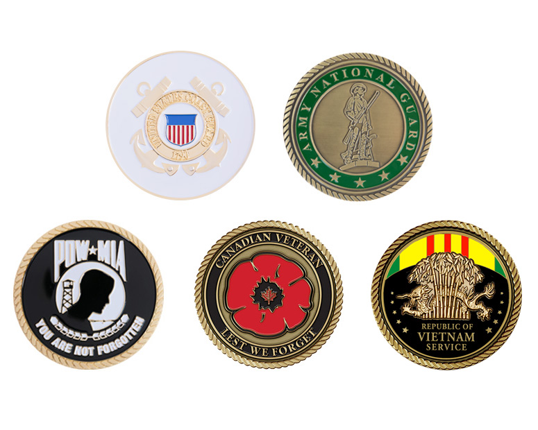 3 inch Military Embossed Emblems